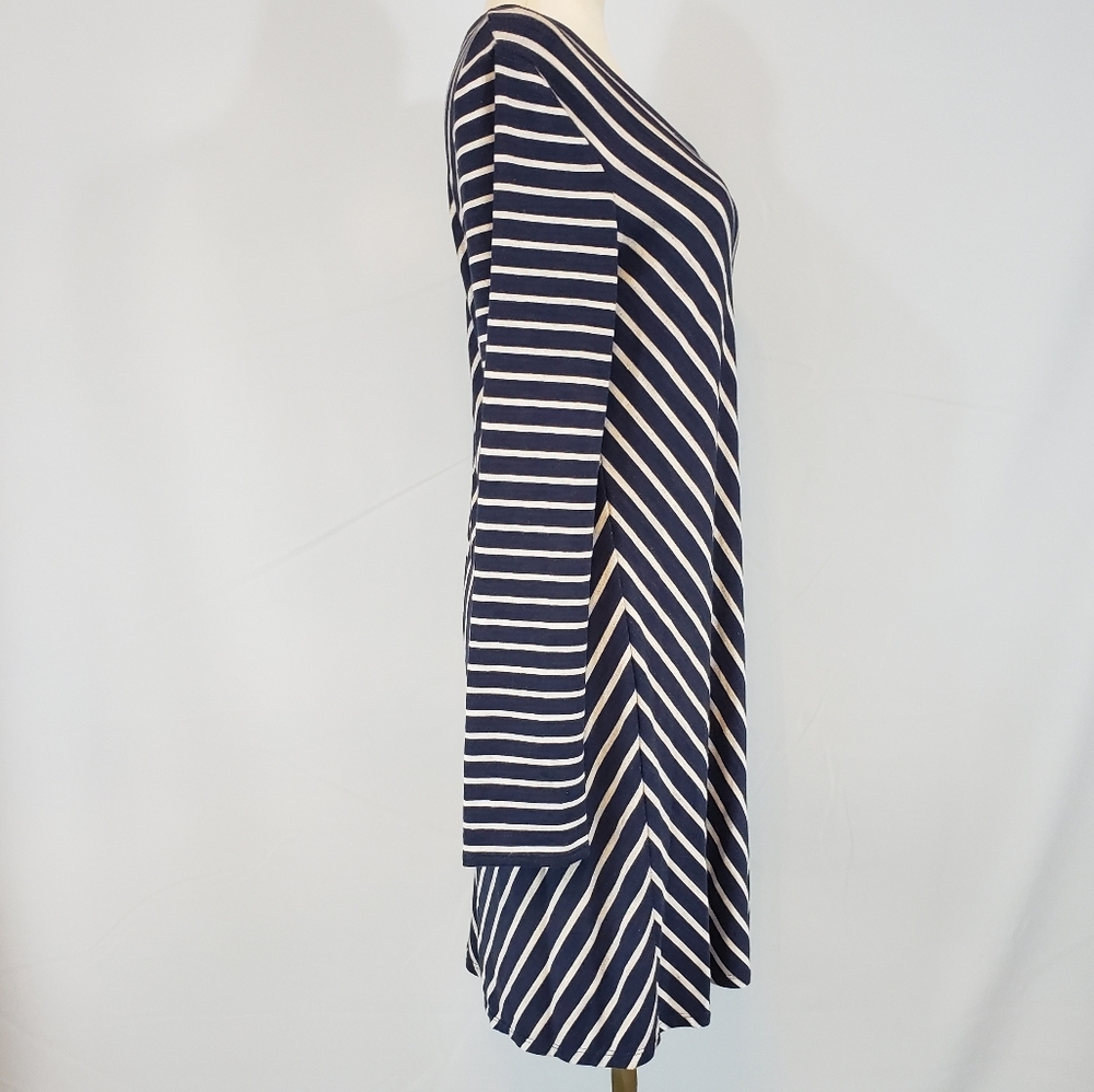 Max Studio black & white chevron dress size Small - Picture 2 of 7